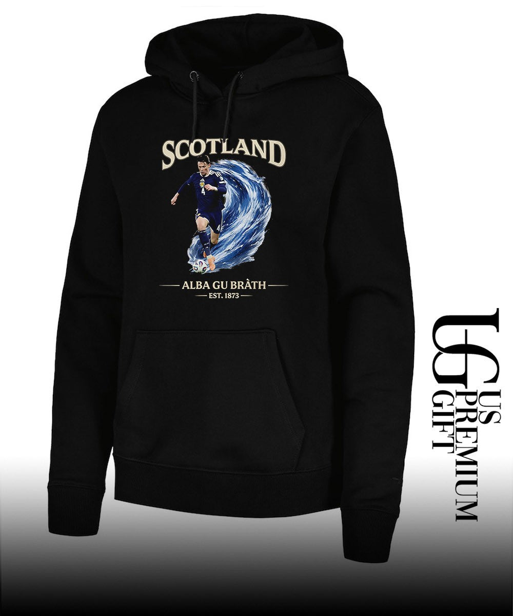 Scott McTominay Scotland National Football Team Alba Gu Brath Wave Est 1873 shirt