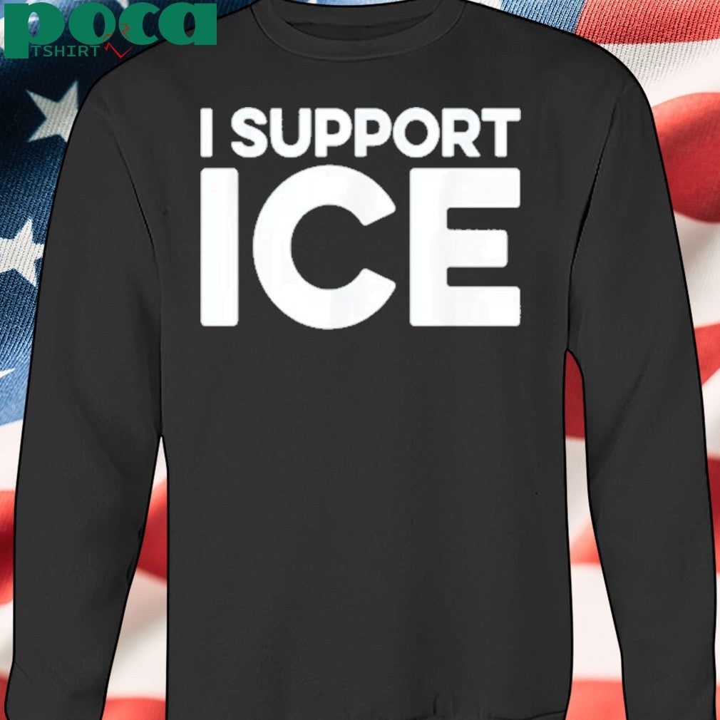 Scott Presler Wearing Support Ice Shirt