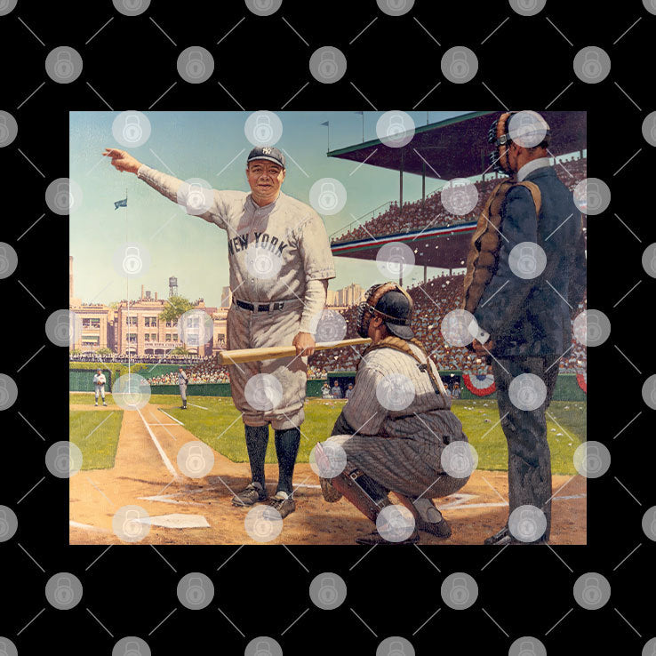 Scott Seiver Babe Ruth’s Called Shot Shirt