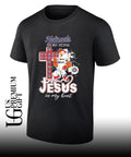 Screech Washington Nationals cross in my veins Jesus in my heart 2026 mascot shirt