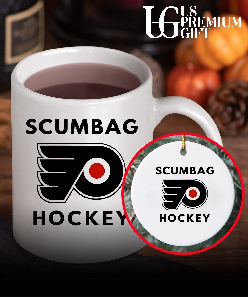 Scumbag Hockey Philadelphia Flyers NHL Ignite Orange Playoff logo shirt