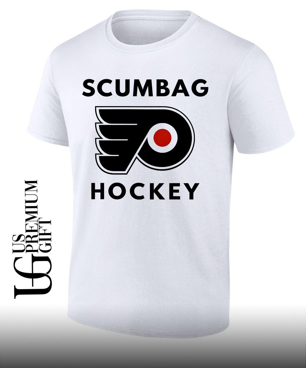 Scumbag Hockey Philadelphia Flyers NHL Ignite Orange Playoff logo shirt