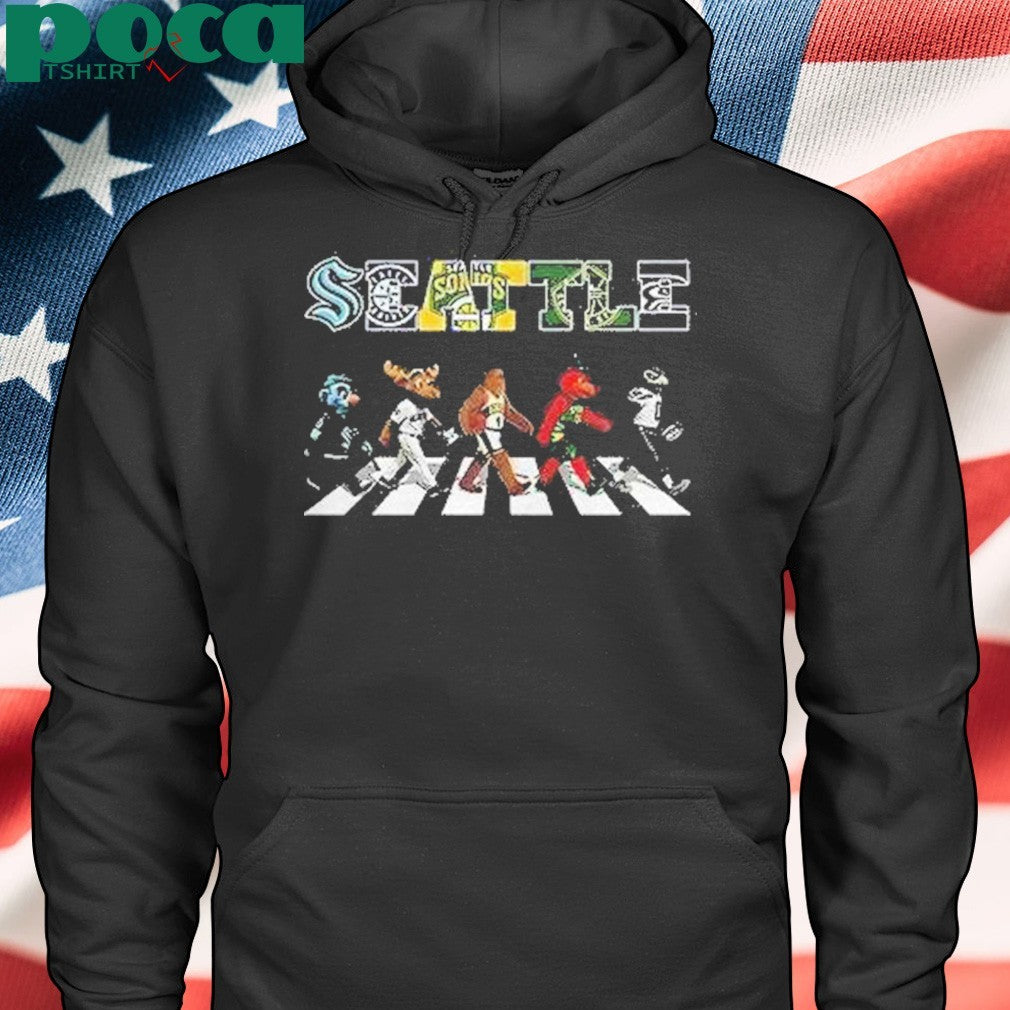 Seattle Abbey Road Sports Team Mascot Shirt