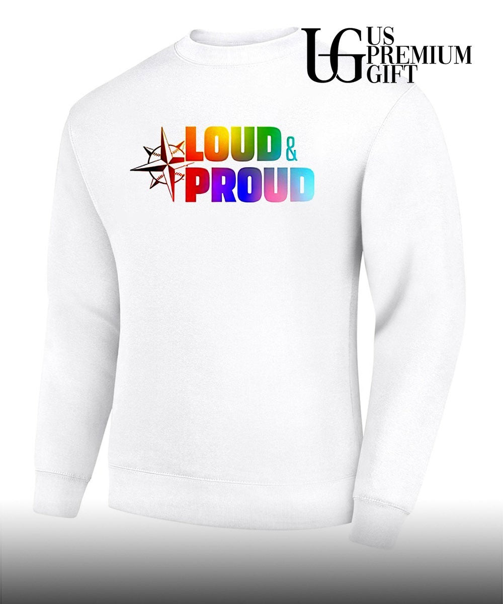 Seattle Mariners Loud and Proud Pride Month 2026 shirt