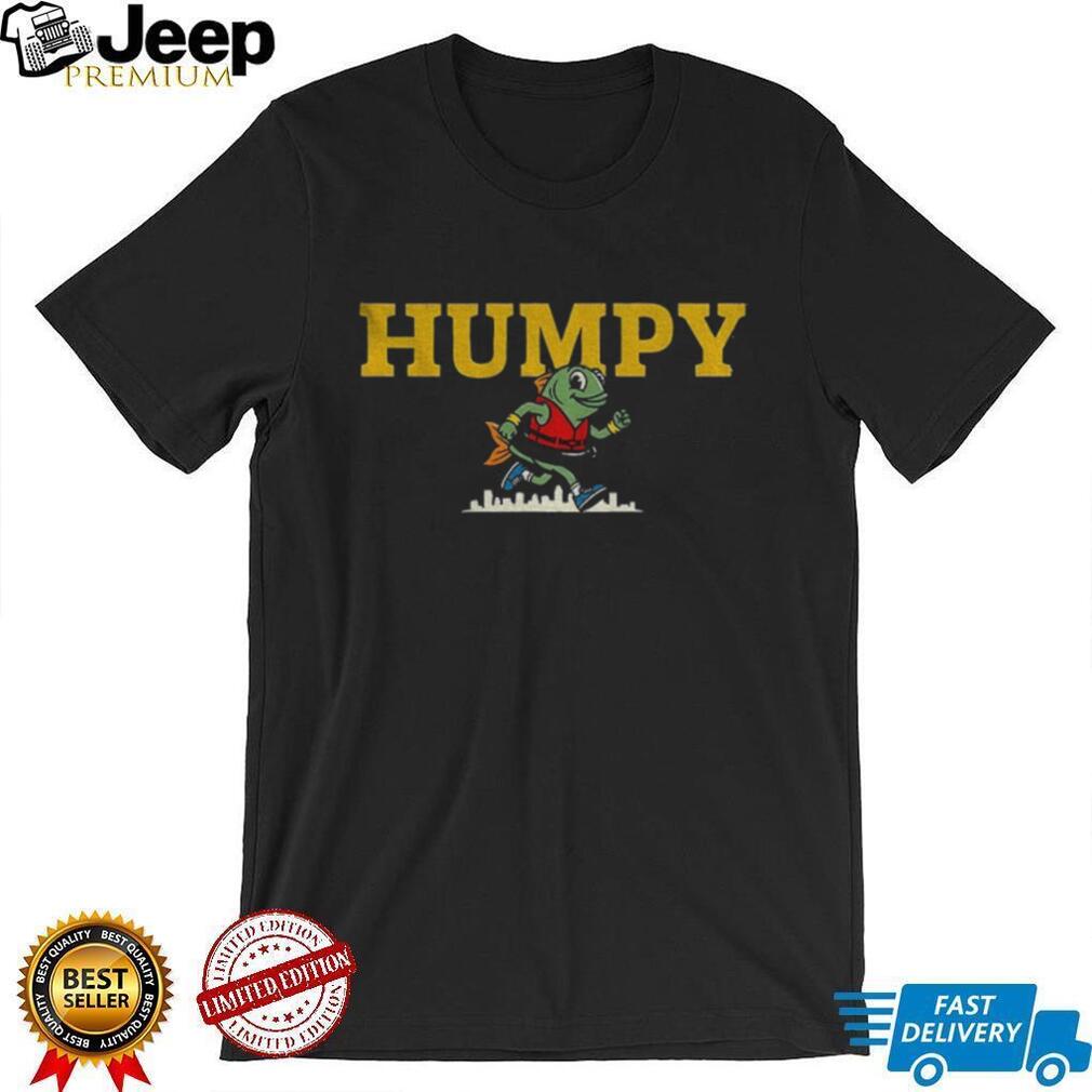 Seattle Mariners baseball Humpy the Salmon running shirt