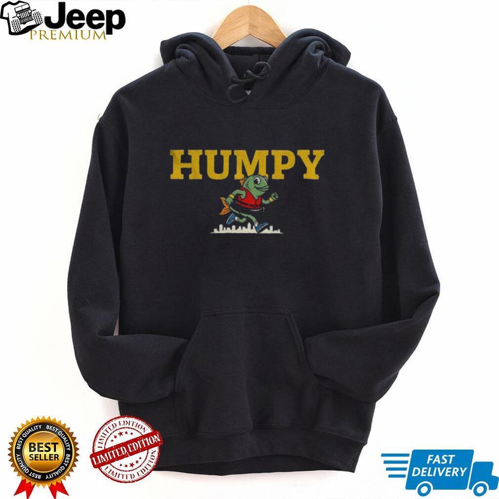 Seattle Mariners baseball Humpy the Salmon running shirt