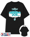Seattle Torrent The 206 Sea Hockey City skyline shirt