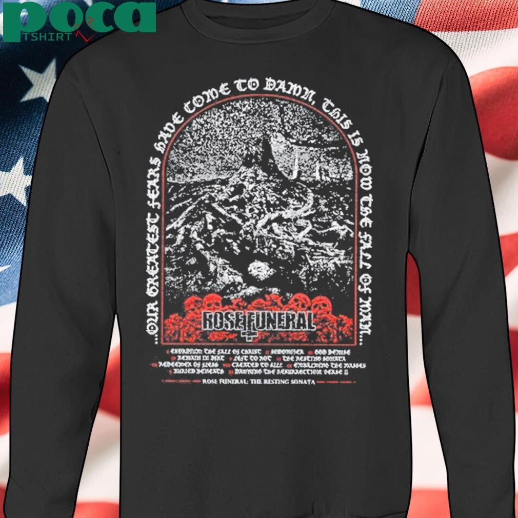 Secret Swarm Rose Funeral Album New shirt