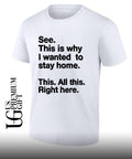 See this is why I wanted to stay home shirt