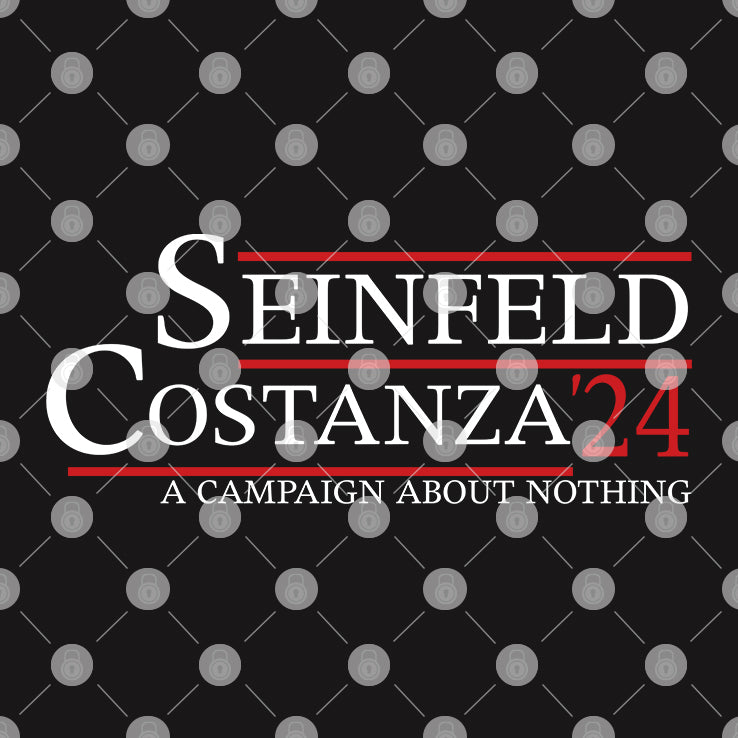 Seinfeld Costanza 24 A Campaign About Nothing Shirt