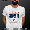 Send It Anniversary Baseball Player Signature shirt