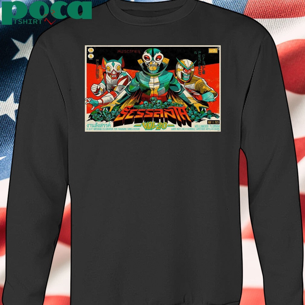 Sessanta At Hard Rock Live On May 6, 2025 Show Poster Shirt