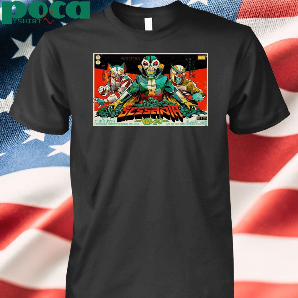 Sessanta At Hard Rock Live On May 6, 2025 Show Poster Shirt