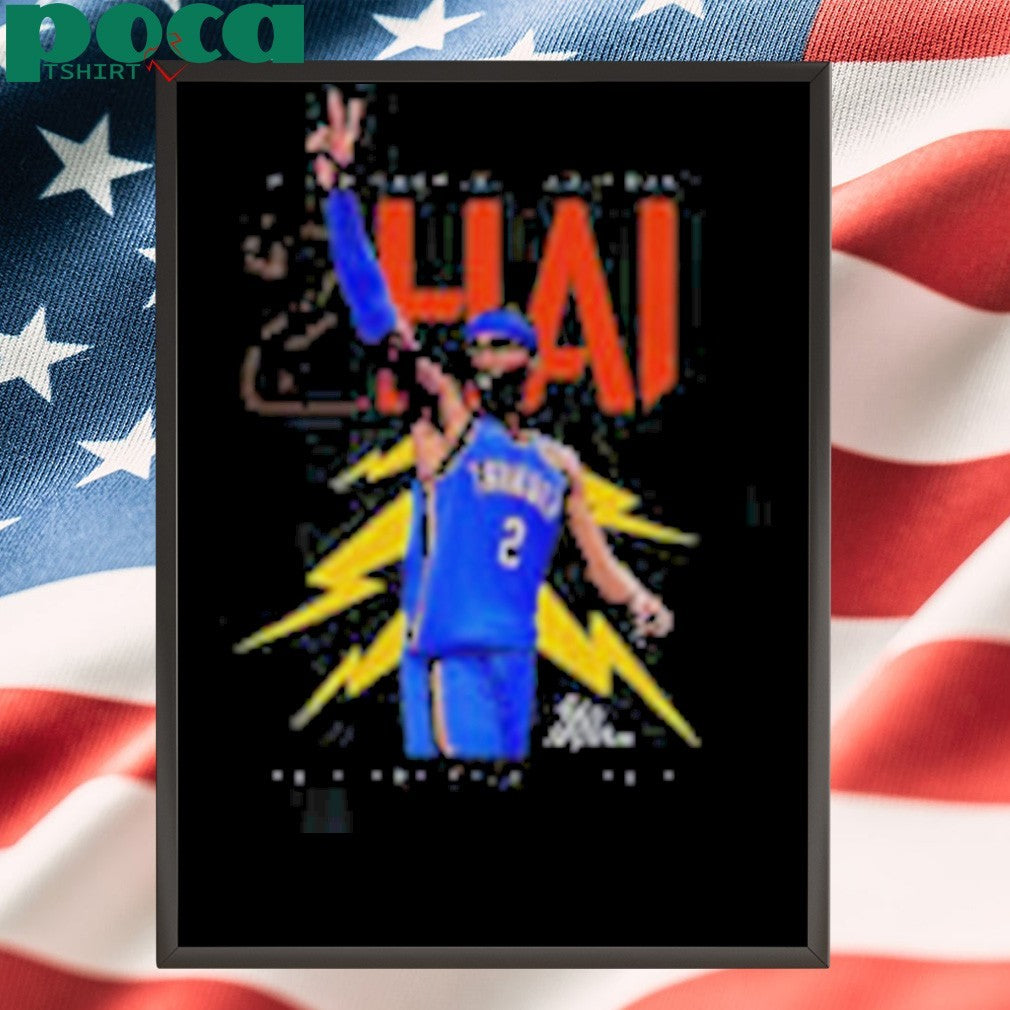 Shai Gilgeous Alexander 2HAI Oklahoma City Thunder NBA Basketball signature shirt