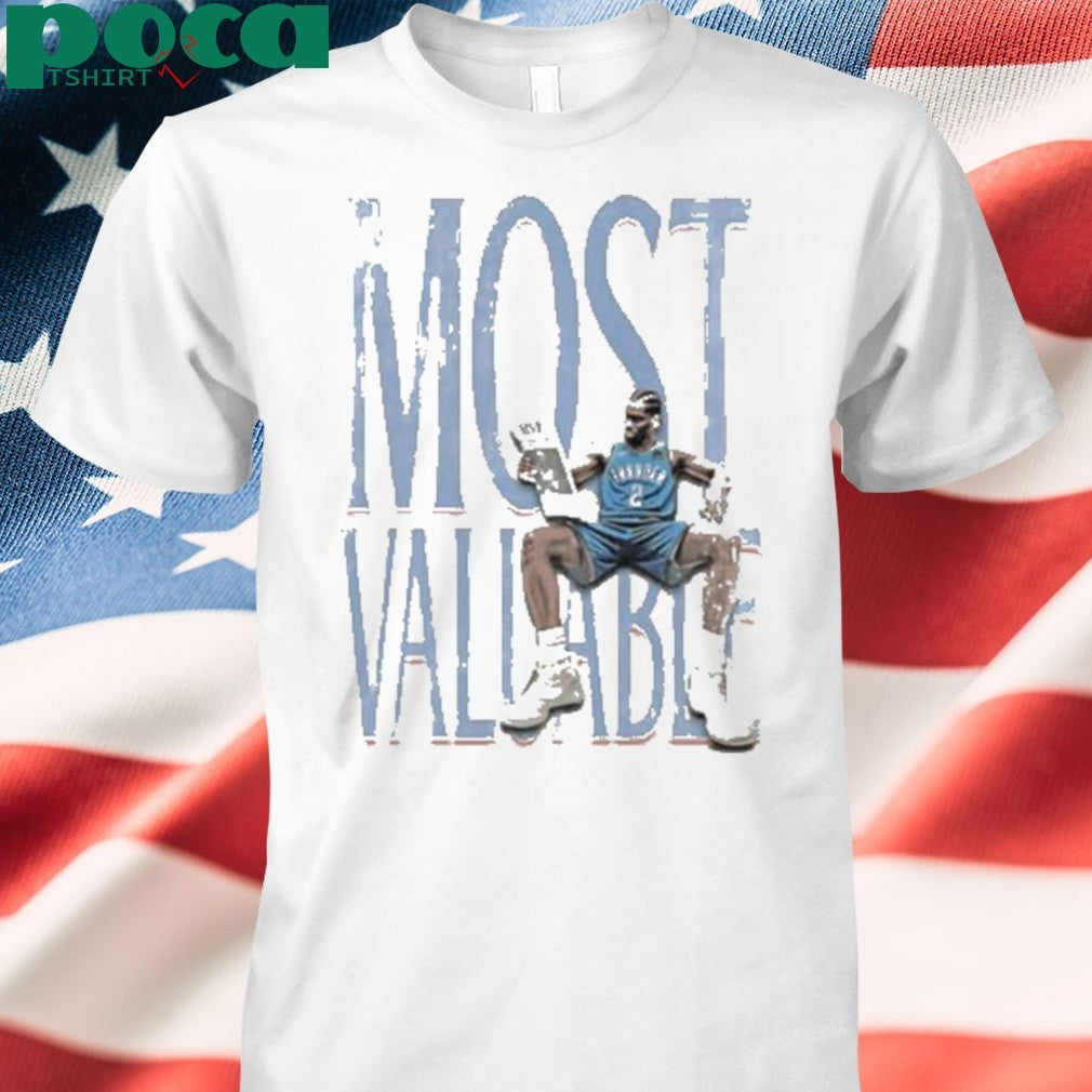 Shai Gilgeous Alexander Oklahoma City Thunder Basketball most valuable shirt