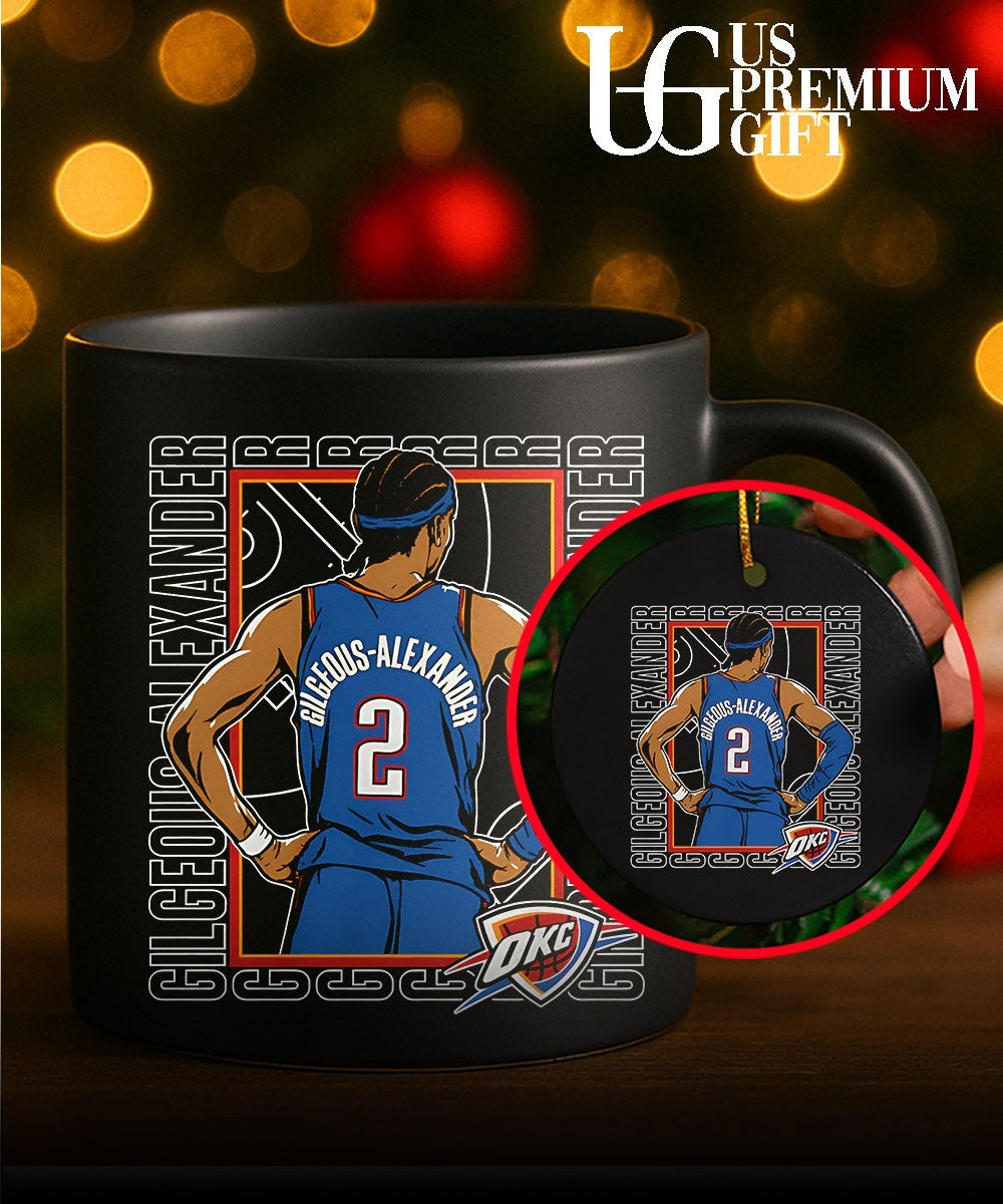 Shai Gilgeous-Alexander Oklahoma City Thunder NBA 2 GILGEOUS-ALEXANDER OKC shirt