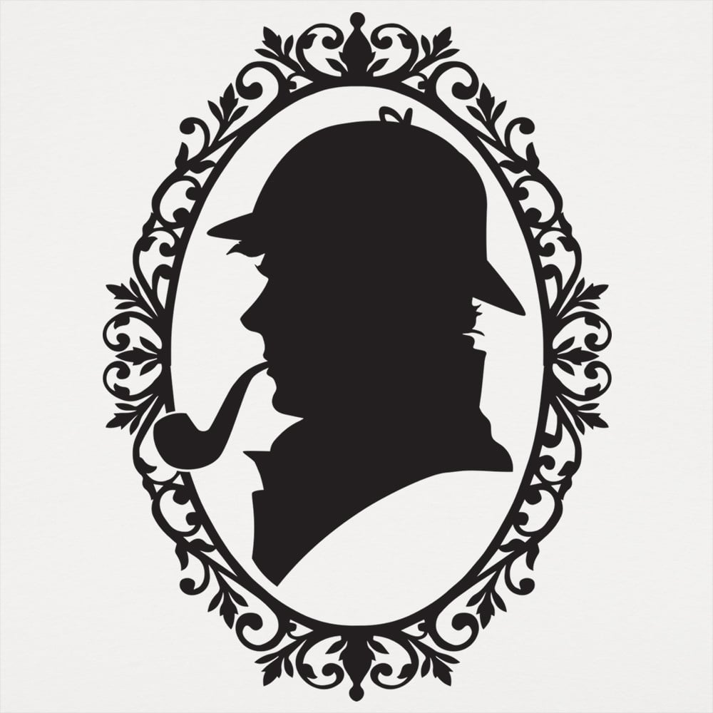 Sherlock Holmes Silhouette