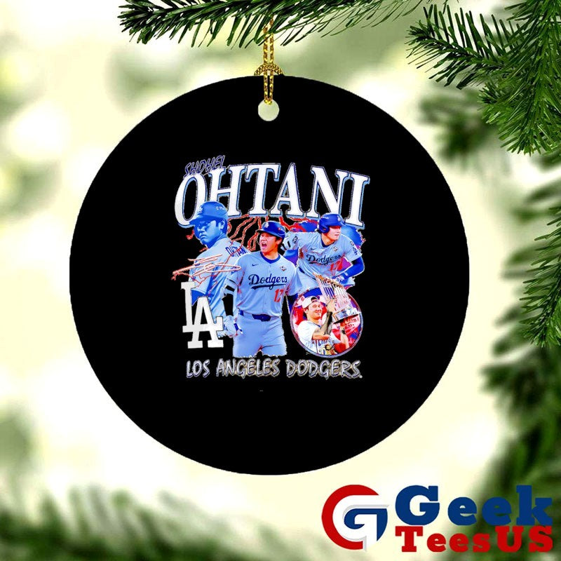 Shohei Ohtani player Los Angeles Dodgers MLB signature shirt