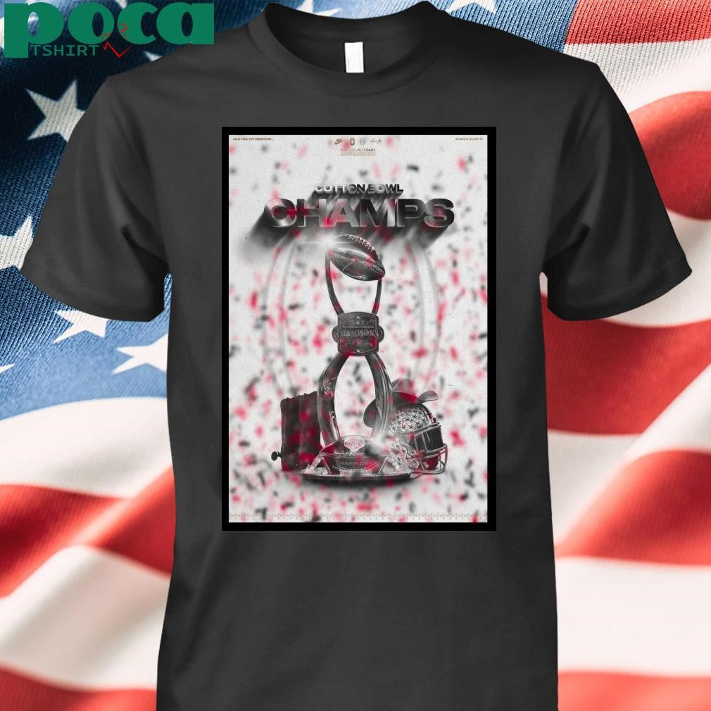 Show Poster Ohio State Football Buckeyes Are Cotton Bowl Champions 2025 T-Shirt