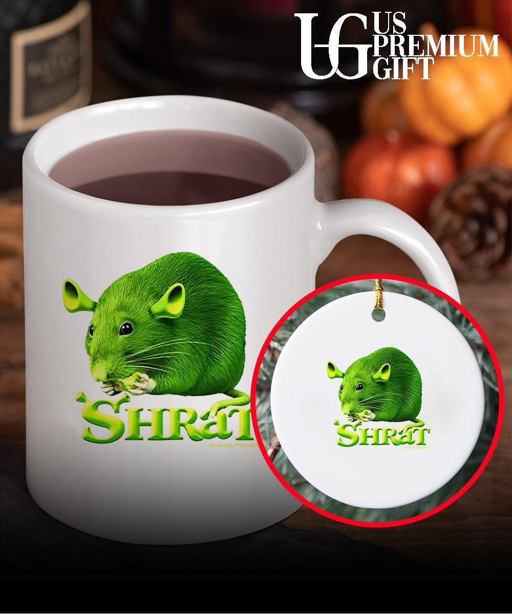 Shrat Rat Shrek meme T-shirt