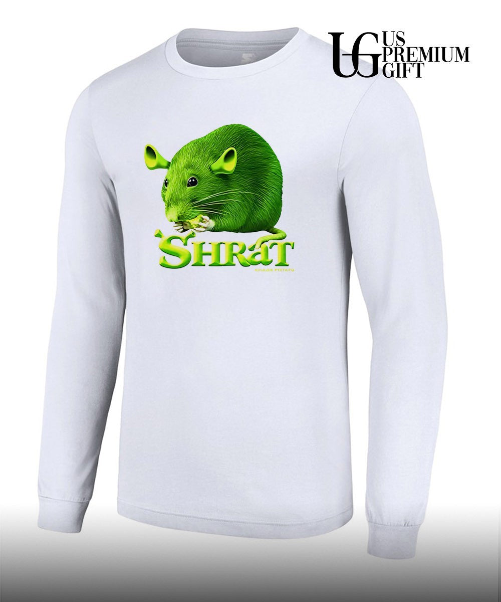 Shrat Rat Shrek meme T-shirt