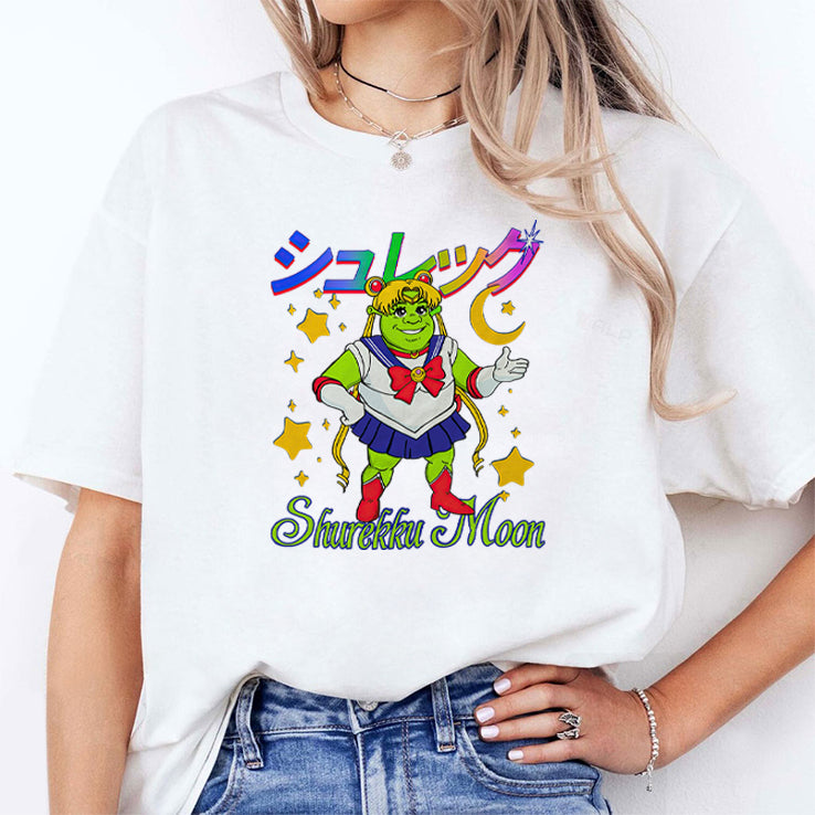 Shurekku Moon Shrek Shirt