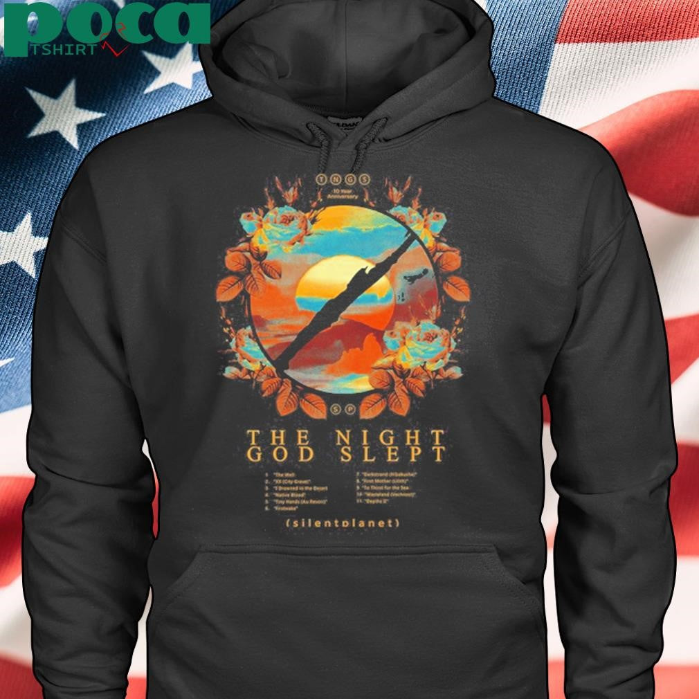 Silent Planet The Night God Slept 10 Year Anniversary New T-Shirt