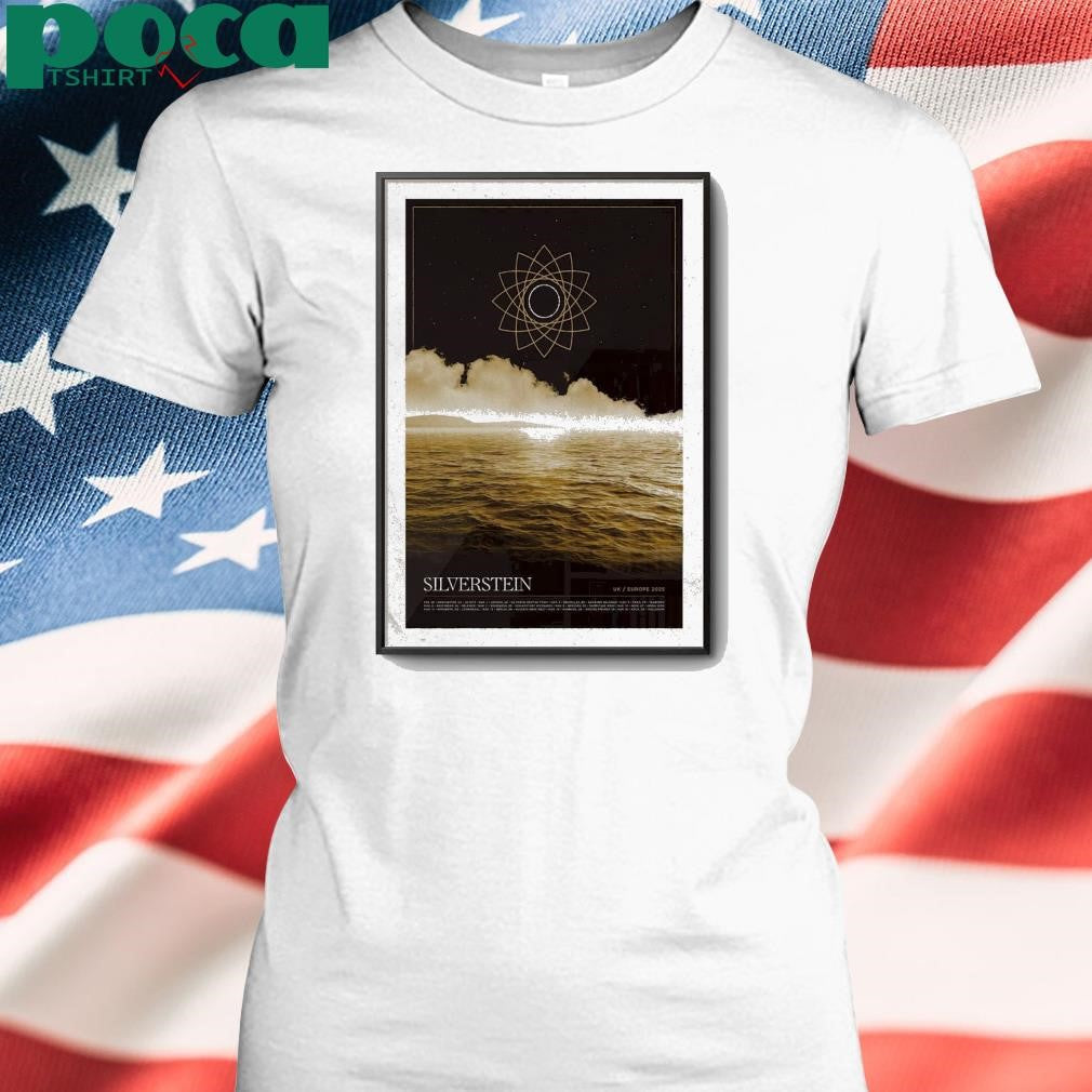 Silverstein 2025 UK Europe Poster shirt
