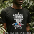 Simple plan bigger than you think USA graphic car shirt