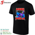 Skeletor as a gym rat more power shirt