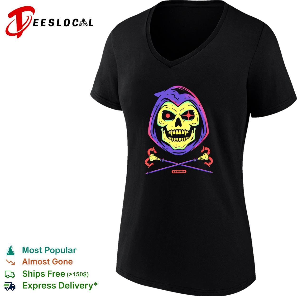 Skeletor from Masters of the Universe shirt