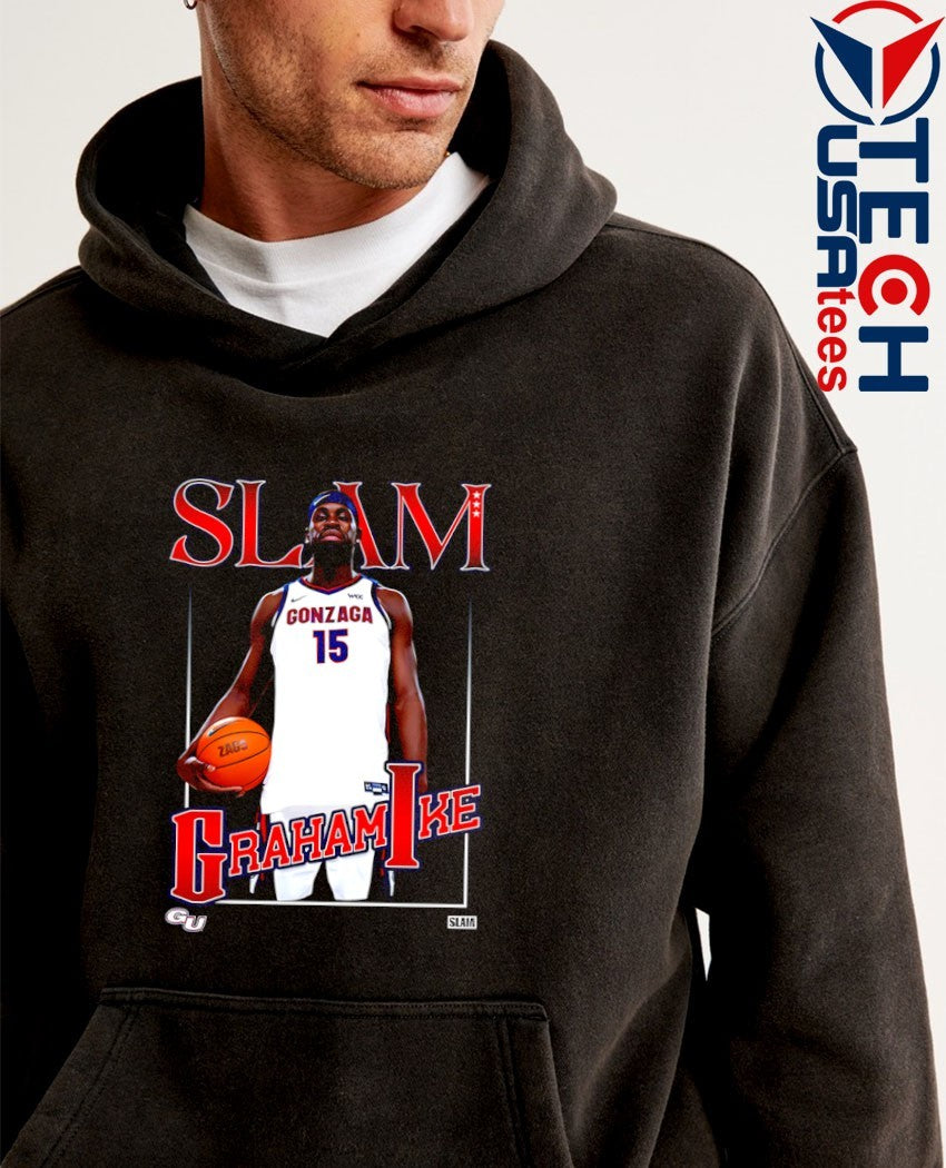 Slam Gonzaga Bulldogs Basketball Graham Ike shirt