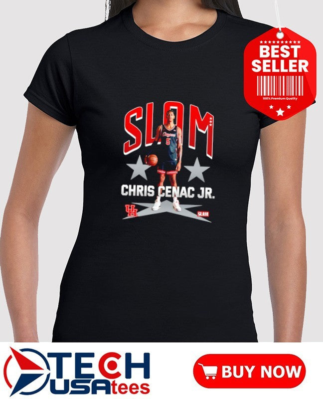Slam Houston Cougars Chris Cenac Jr. shirt