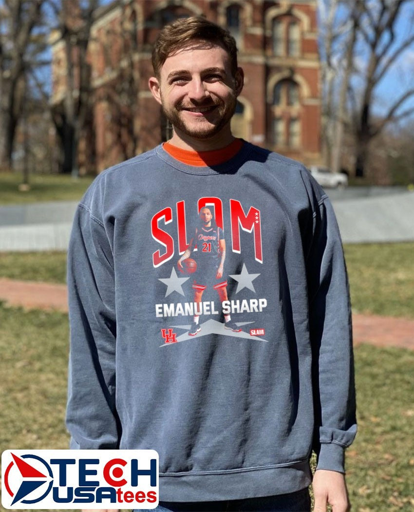 Slam Houston Cougars Emanuel Sharp shirt