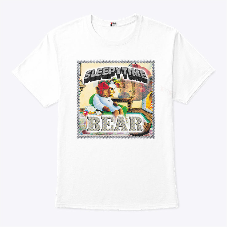 Sleepytime Tea Bear Funny T Shirt