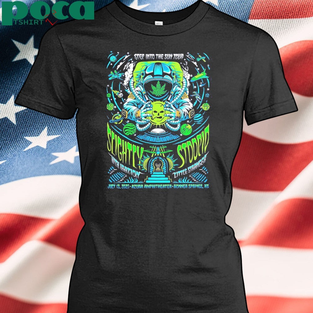 Slightly Stoopid Bonner Springs Kansas Event Poster At Azura Amphitheater On July 13 2025 shirt