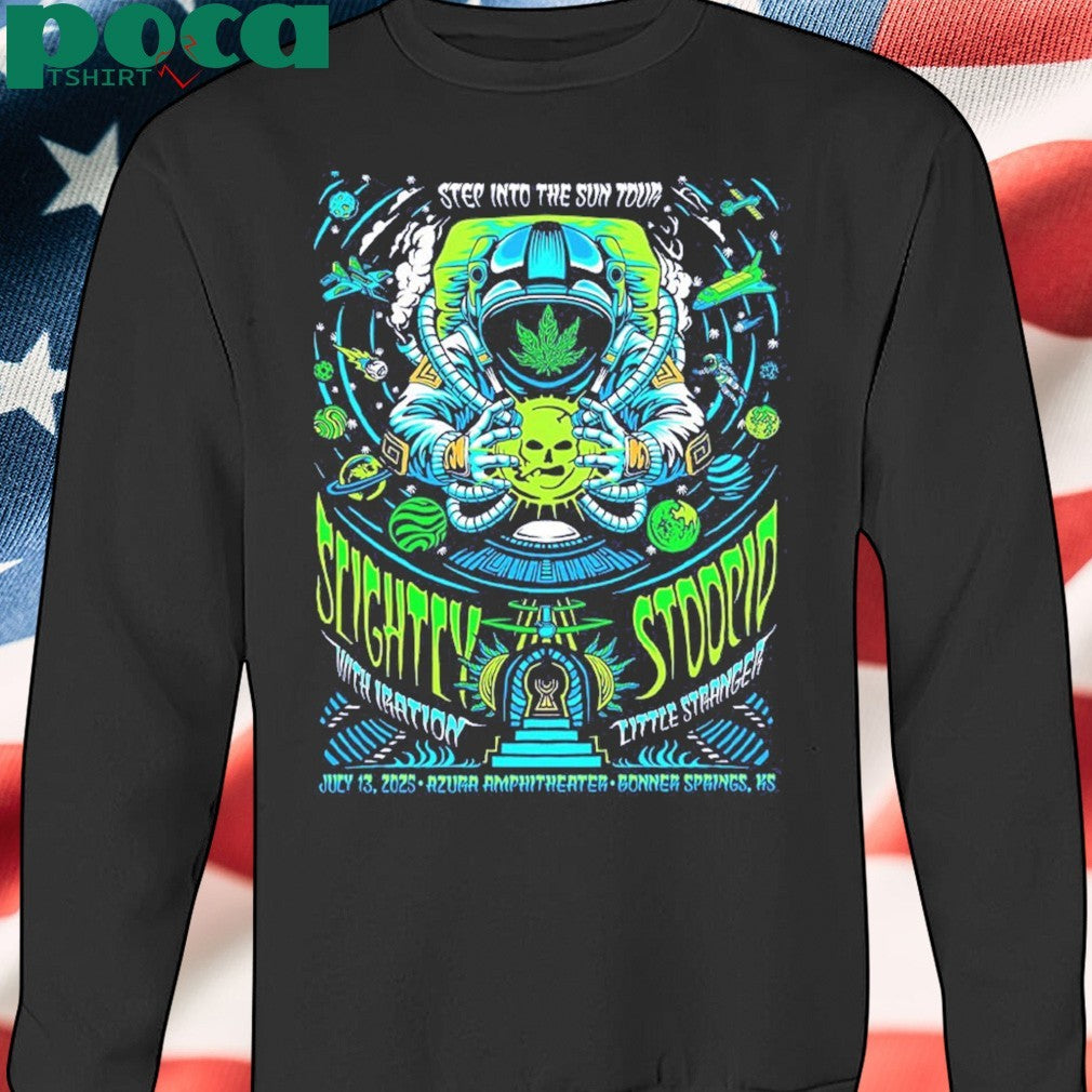 Slightly Stoopid Bonner Springs Kansas Event Poster At Azura Amphitheater On July 13 2025 shirt