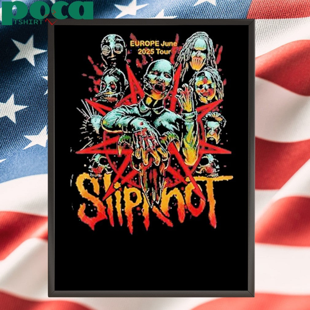 Slipknot Limited Edition Europe Tour Shirt