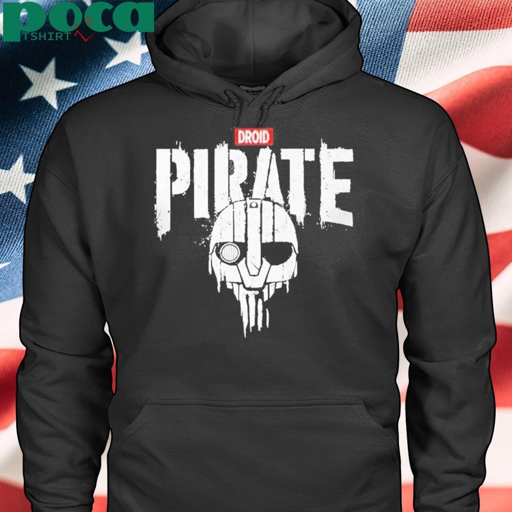 Sm 33 Skeleton Crew X Punishe Droid Pirate Shirt