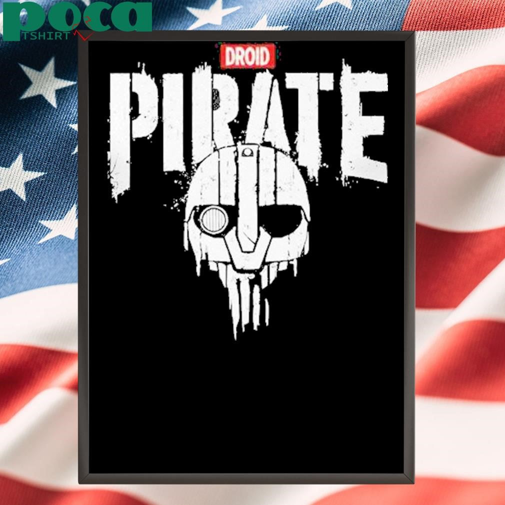 Sm 33 Skeleton Crew X Punishe Droid Pirate Shirt
