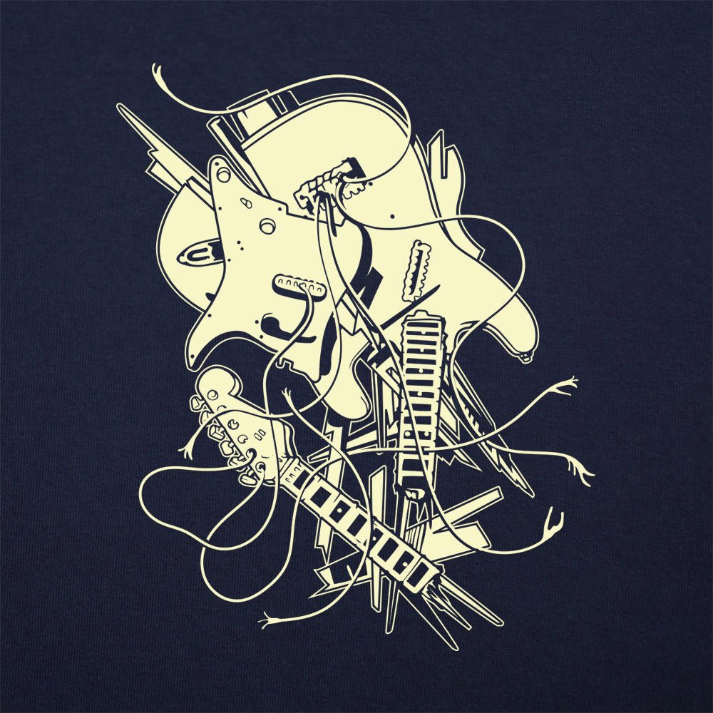 Smashed Guitar Graphic