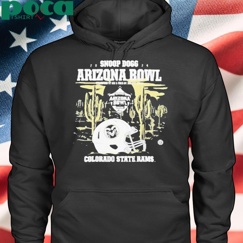 Snoop Dogg Arizona Bowl Colorado State Rams 2024 Helmet Logo Shirt