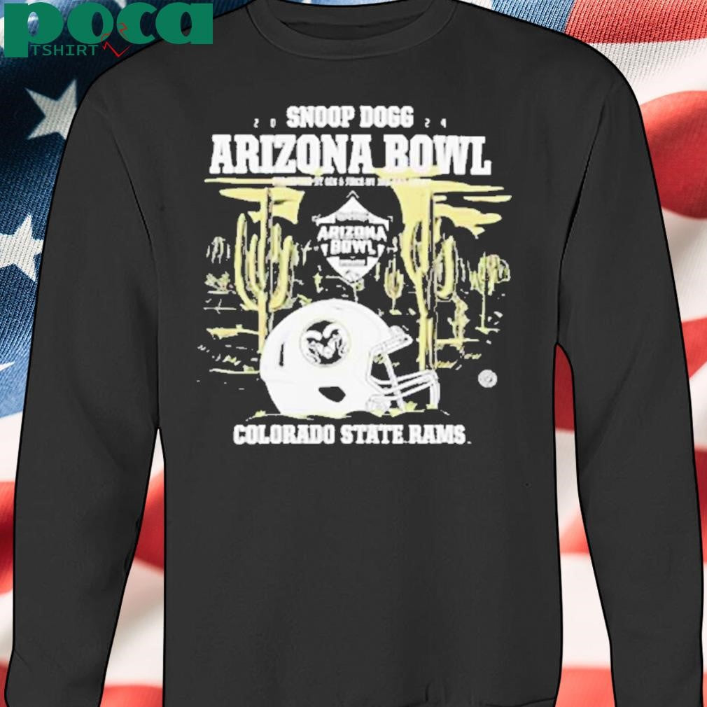 Snoop Dogg Arizona Bowl Colorado State Rams 2024 Helmet Logo Shirt