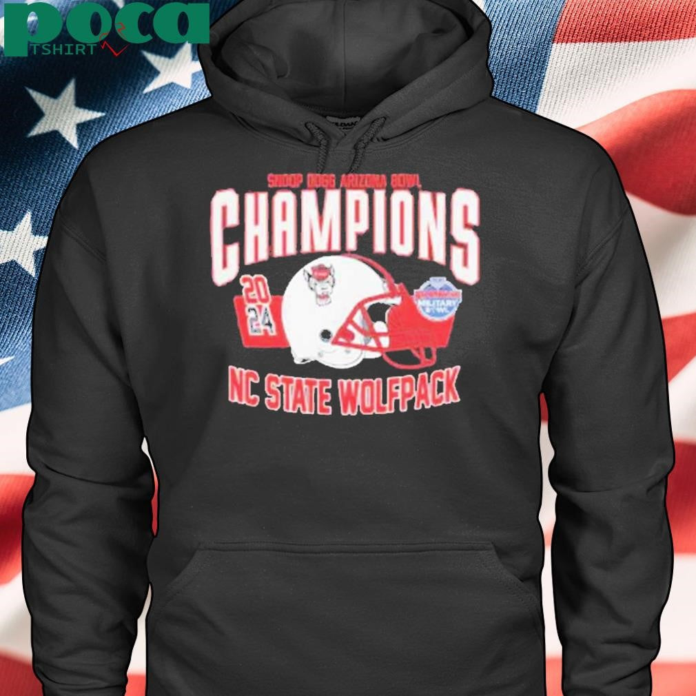 Snoop Dogg Arizona Bowl NC State Wolfpack Go Bowling Military Bowl Champions 2024 Shirt