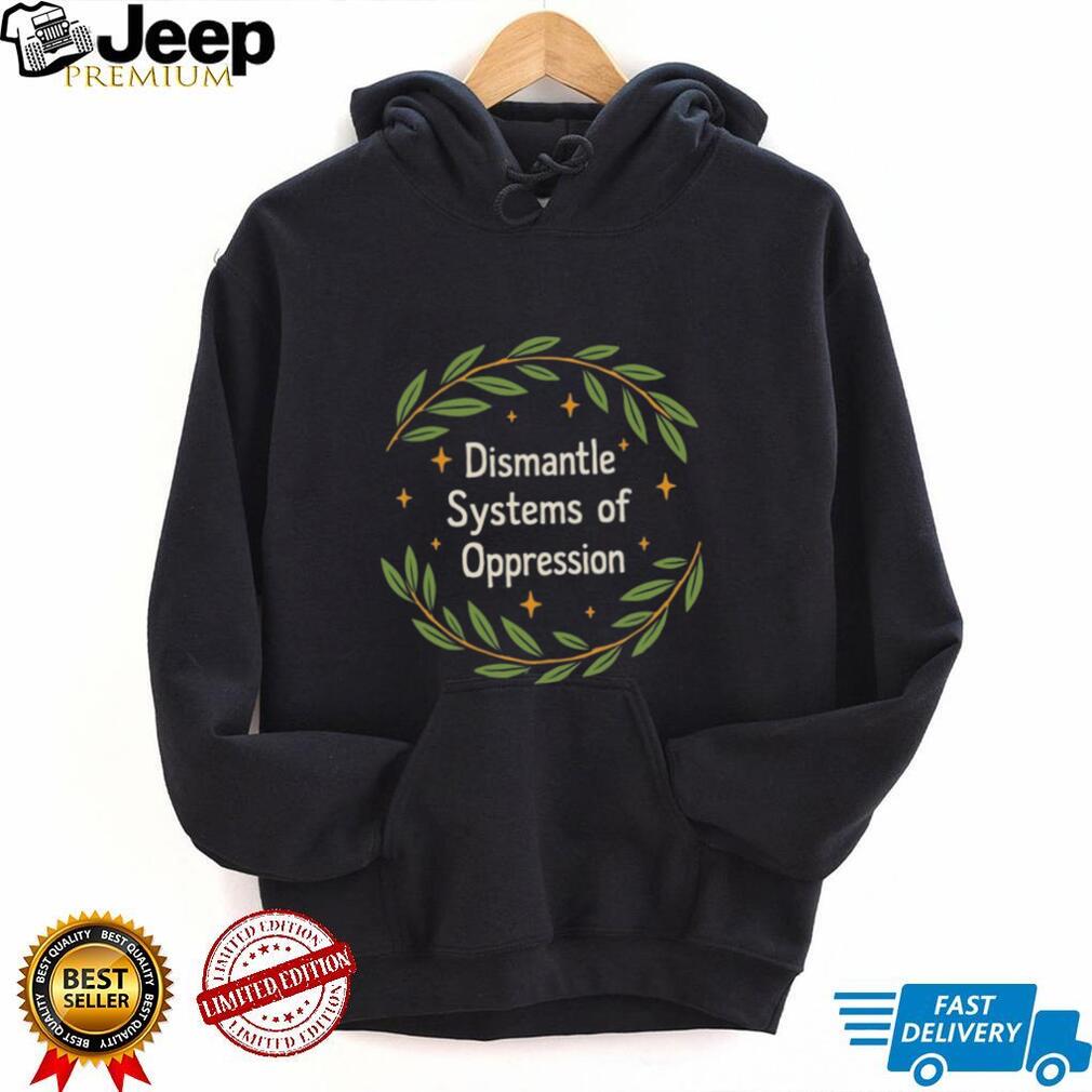 Social Justice Activism Dismantle Systems Of Oppression Shirt