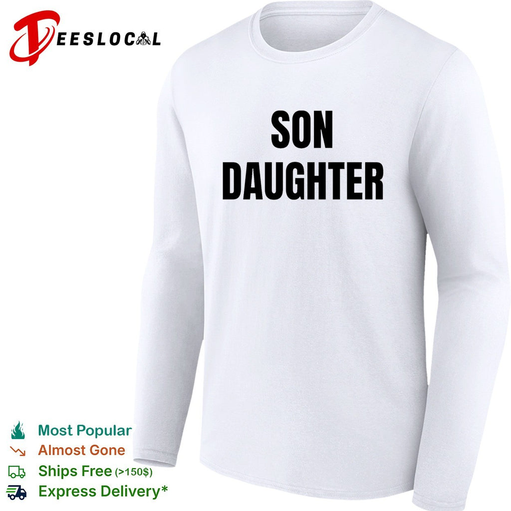 Son Daughter basic shirt