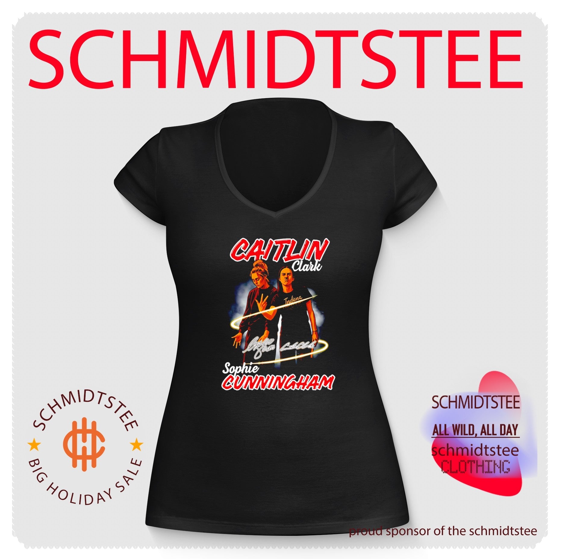 Sophie Cunningham Caitlin Clark Indiana Fever Fan Bootleg shirt