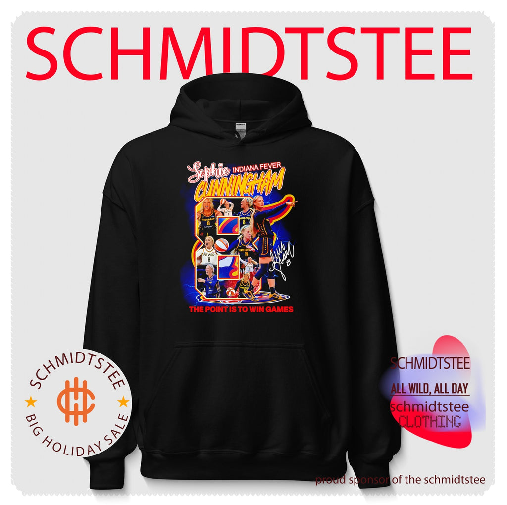Sophie Cunningham Indiana Fever The Point Is to Win Games shirt (1)