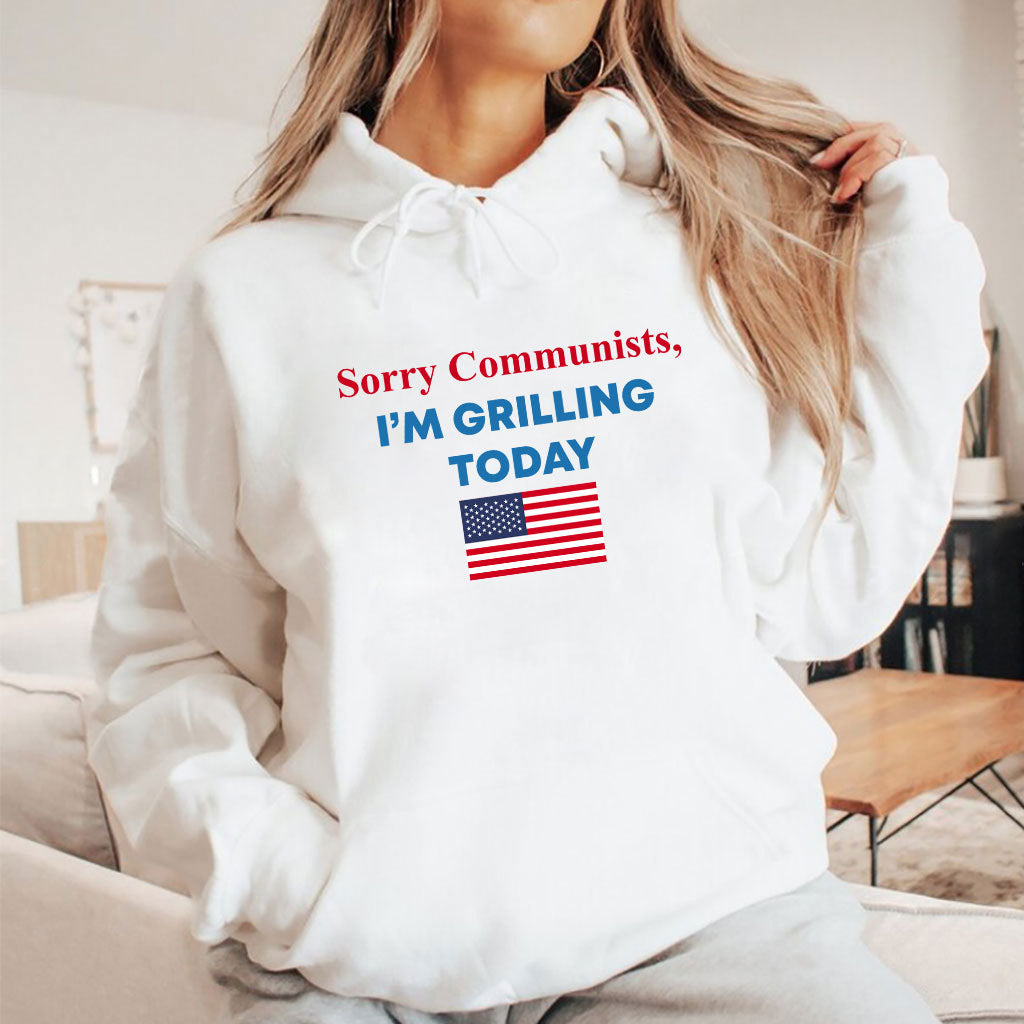 Sorry Communists I’m Grilling Today Shirt