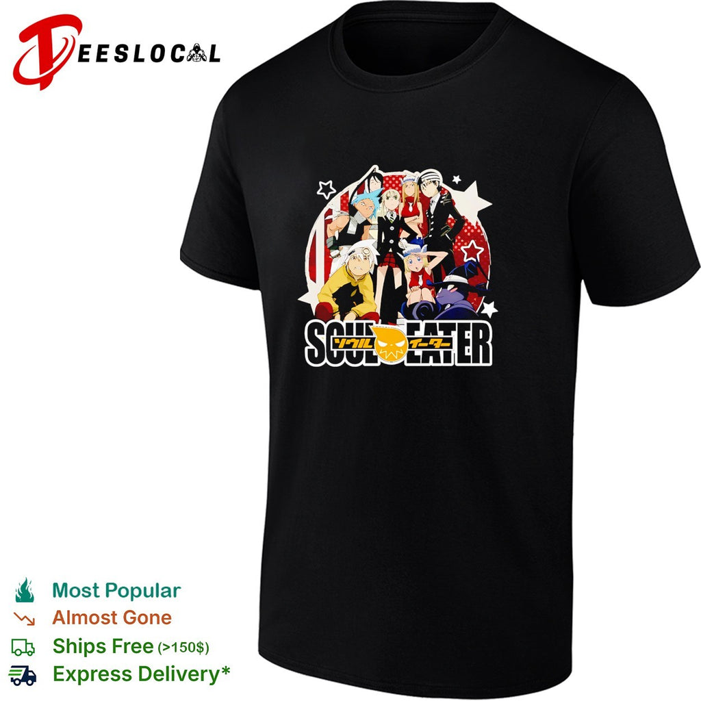 Soul Eater anime cast poster shirt